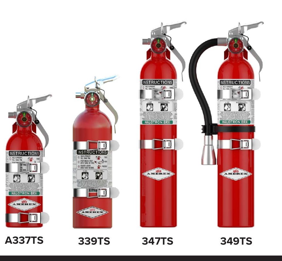 BRX FAA fire extinguishers
