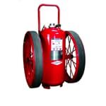 50 to 150 pound ABC/BC wheeled fire extinguisher